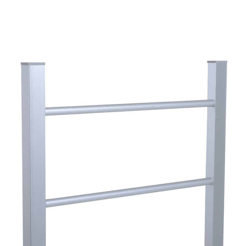 HOMCOM Séchoir à linge étendoir à linge électrique L 58 x l 39 l x H 105 cm 5 niveaux pliable aluminium argent 32