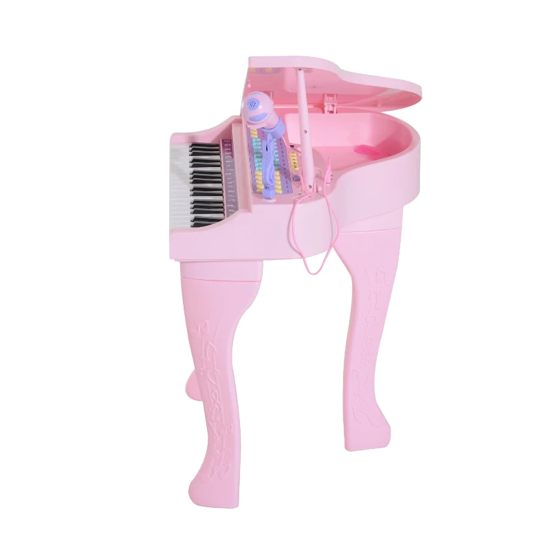 Homcom Piano à Queue Électronique en Bois 48 x 34 x 9 cm