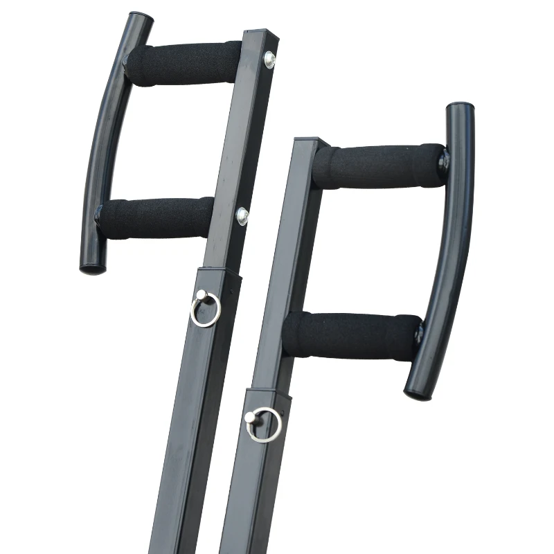 Homcom Appareil de Fitness et Musculation Noir 102 x 66 x 221 cm