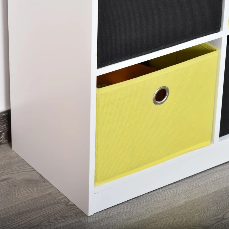 Meuble de Rangement avec 9 Tiroirs Non-Tissé MDF