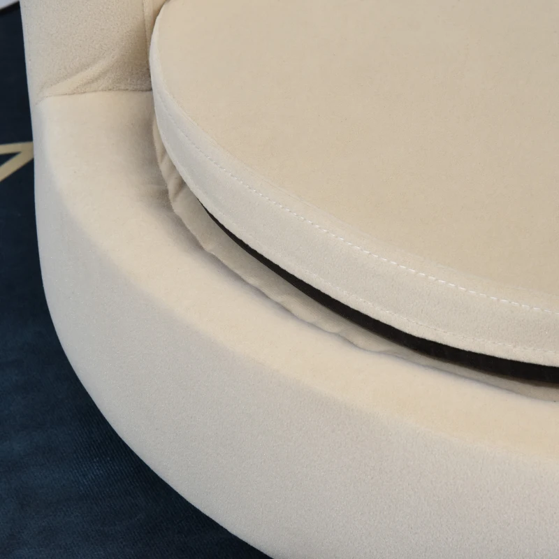 Lit canapé chien chat + coussin fourni velours