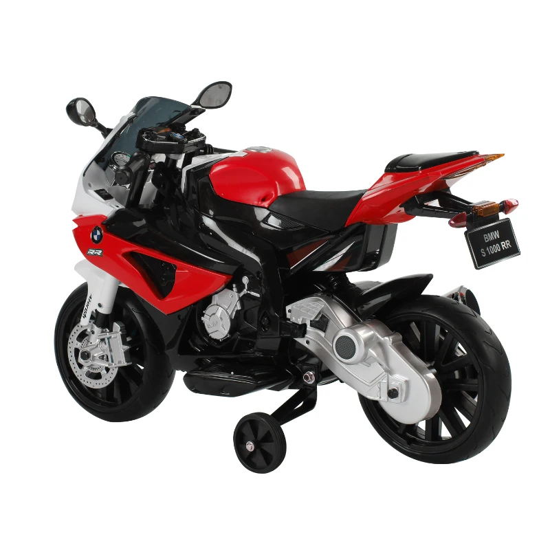 BMW Moto Electrique Bi-moteur pour Enfant Rouge 110 x 41 x 67 cm