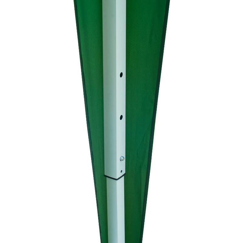 Outsunny Tonnelle barnum tente de réception pliante 3 x 4,5 m vert + sac de transport