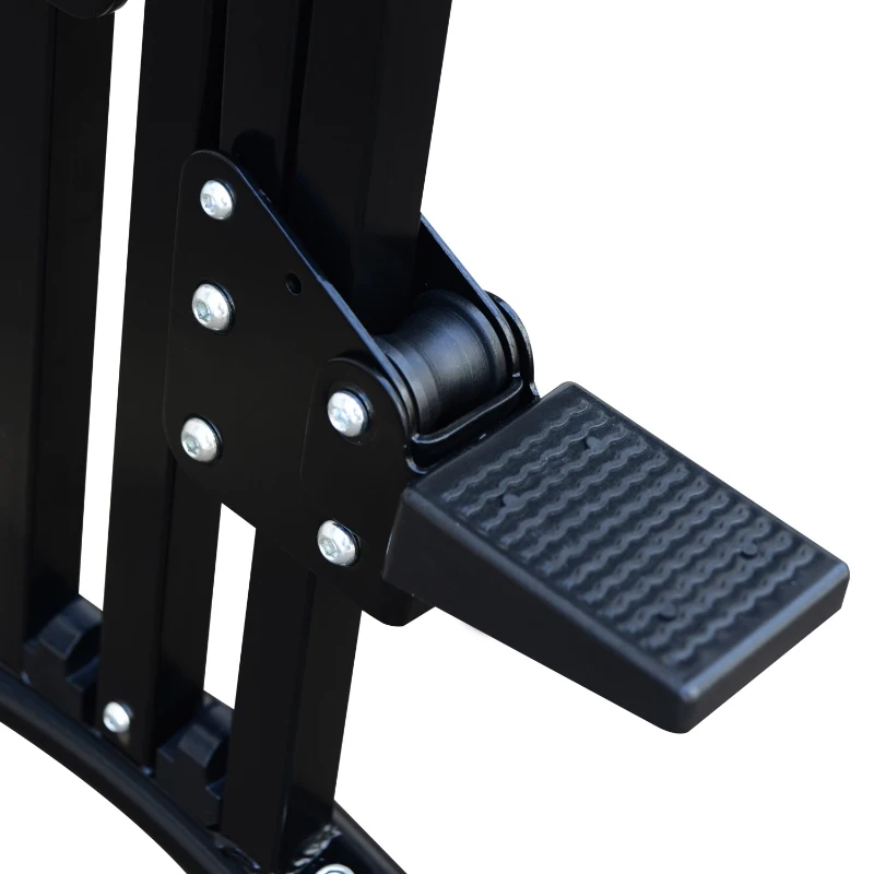 Homcom Appareil de Fitness et Musculation Noir 102 x 66 x 221 cm