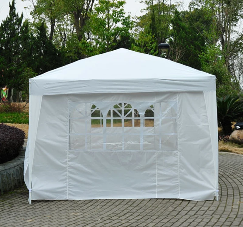 Outsunny Tente de Réception Blanche 6 x 3 x 2,55 m