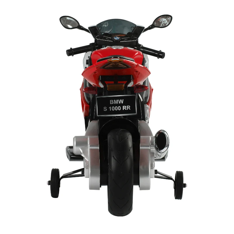BMW Moto Electrique Bi-moteur pour Enfant Rouge 110 x 41 x 67 cm