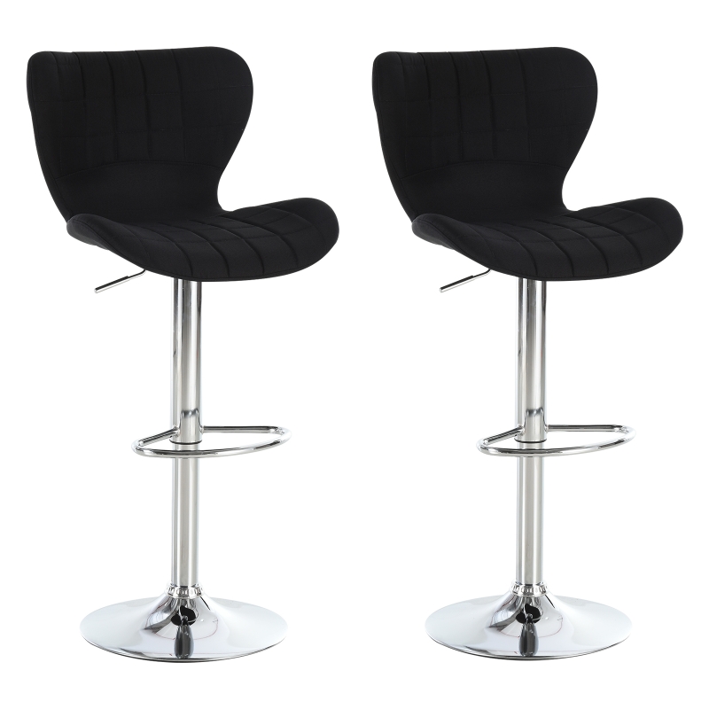 Lot de 2 chaises de salon design scandinave