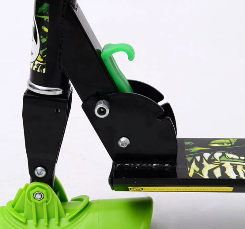 TRAINEAU LUGE TROTTINETTE PATINETTE DE NEIGE PLIABLE ALUMINIUM POUR ENFANTS 3-10 ANS NEUF 06