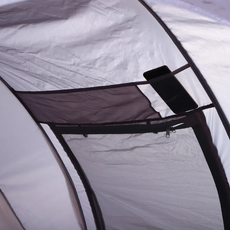 Tente de camping pop-up 3-4 personnes noir
