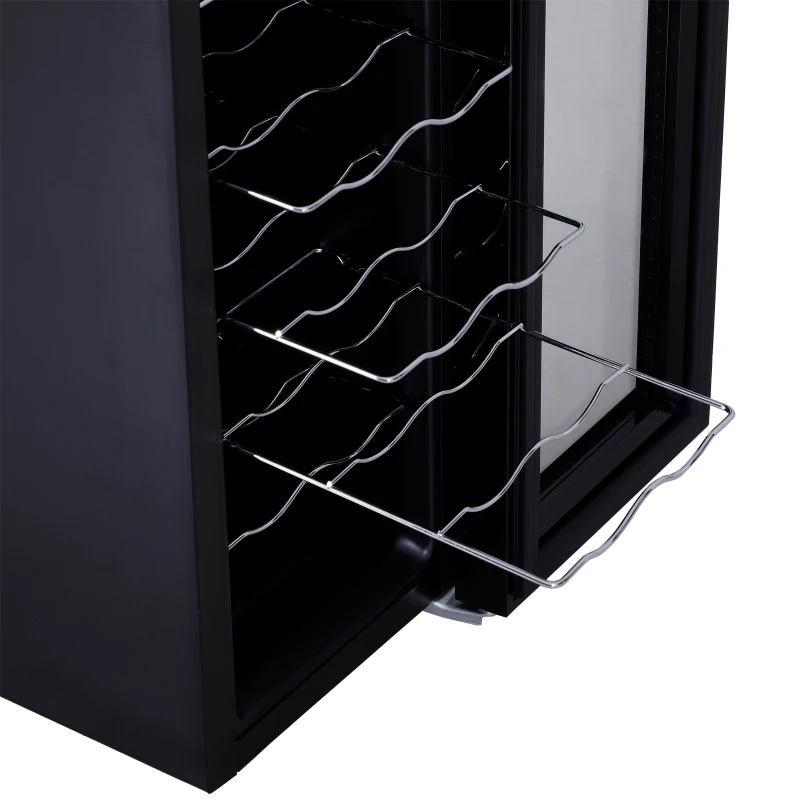 Cave à vin 12 bouteilles 70 W noir