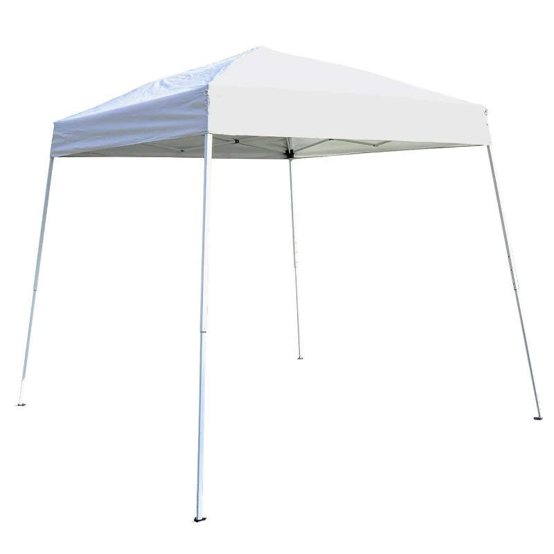 Tonnelle barnum pliant acier polyester imperméabilisé 2,5 x 2,5 x 2,5 m blanc + sac de transport - OUTSUNNY