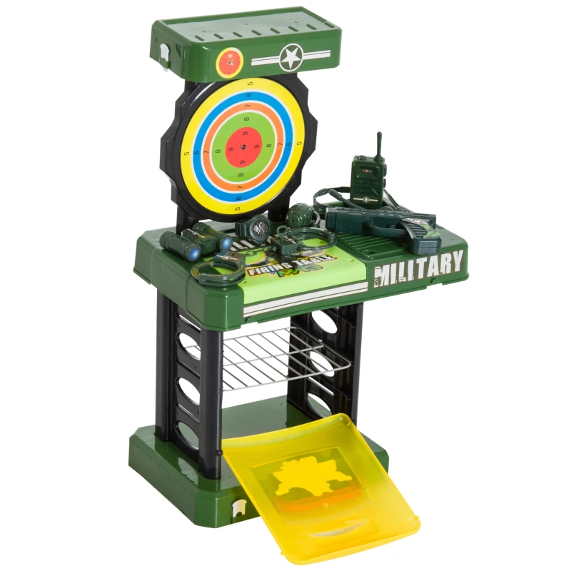 Jeu de tir militaire + accessoires pour enfants