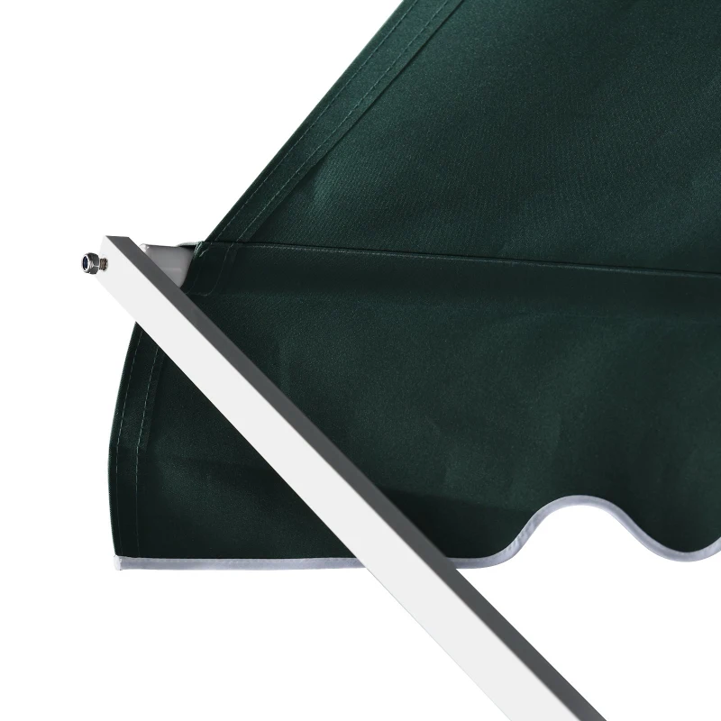 Store double pente éclairage LED 3 m vert