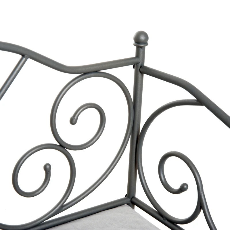 Lit canapé chiens chats 65L x 42l x 42H cm gris