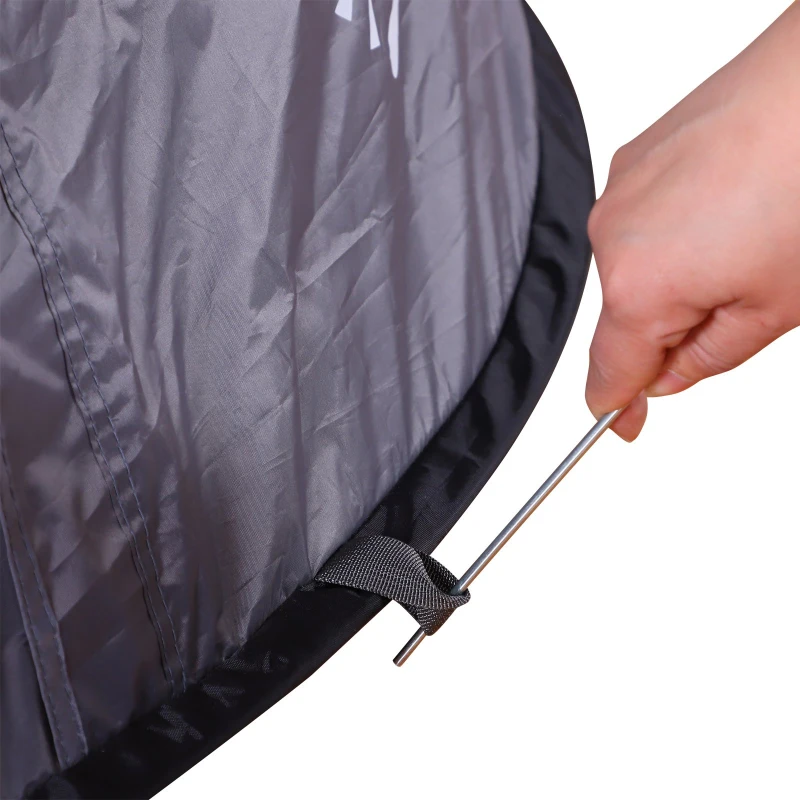 Tente de camping pop-up 3-4 personnes noir