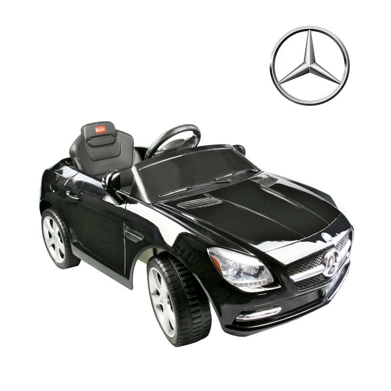 HOMCOM Mercedes-Benz SLK Voiture Véhicule Électrique pour Enfant 3-8 Ans 6V 3-4KM/H Mp3 Télécommande