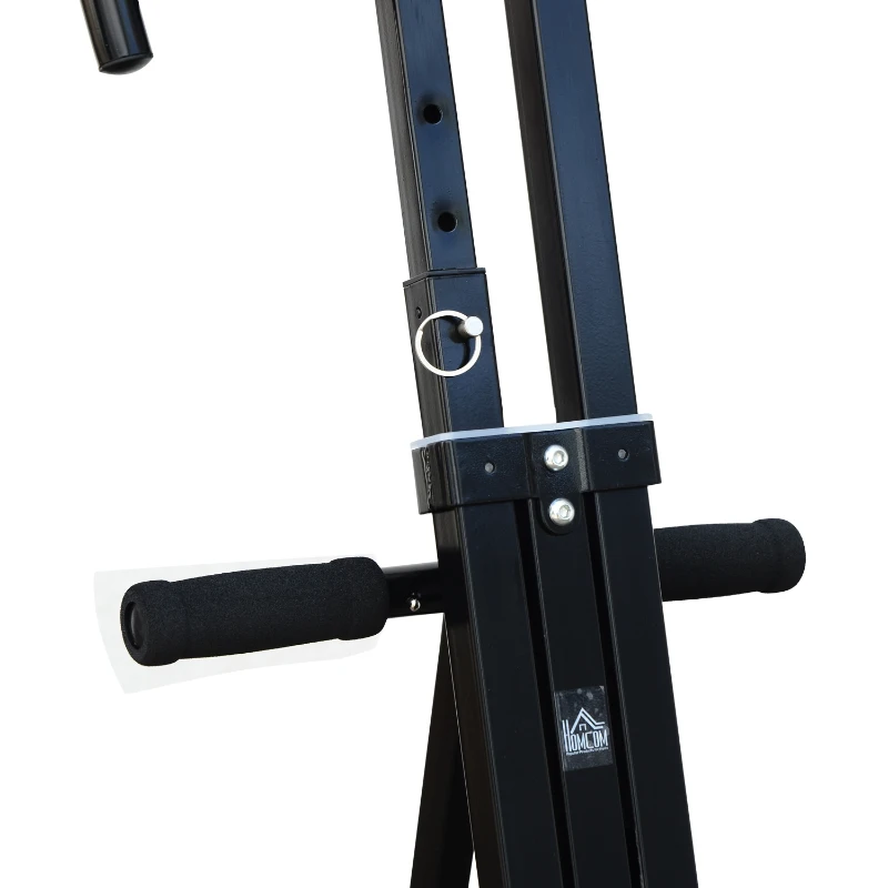 Homcom Appareil de Fitness et Musculation Noir 102 x 66 x 221 cm