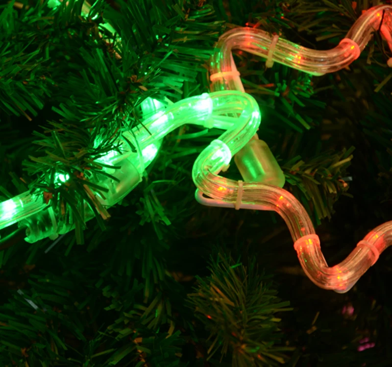 GUIRLANDE LUMINEUSE ELECTRIQUE LED DECORATION NOEL ECLAIRAGE FORME SAPIN 42X70CM NEUF 40