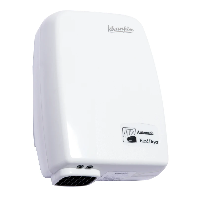 Homcom Sèche-Mains Électrique 1000 W Blanc 14 x 15 x 22 cm