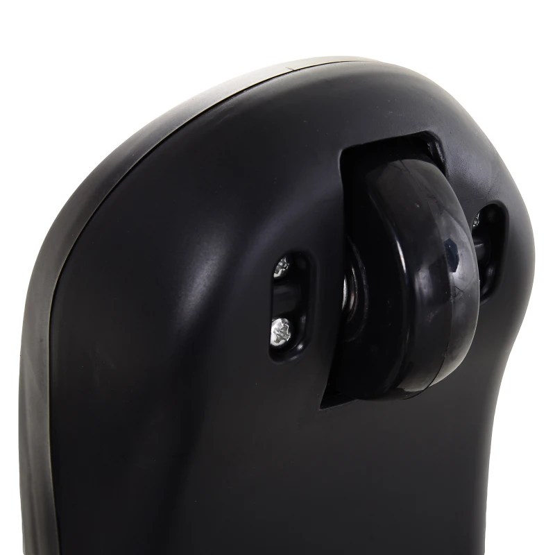 HOMCOM Mini vélo elliptique motorisé écran affichage LCD vitesse auto. ou manuelle réglable double sens rotation noir