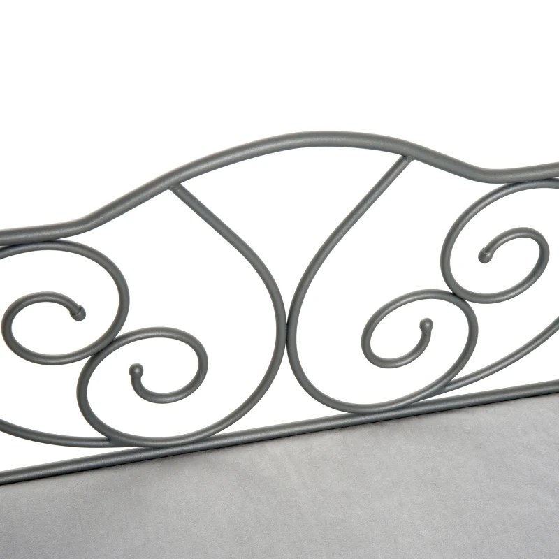 Lit canapé chiens chats 65L x 42l x 42H cm gris