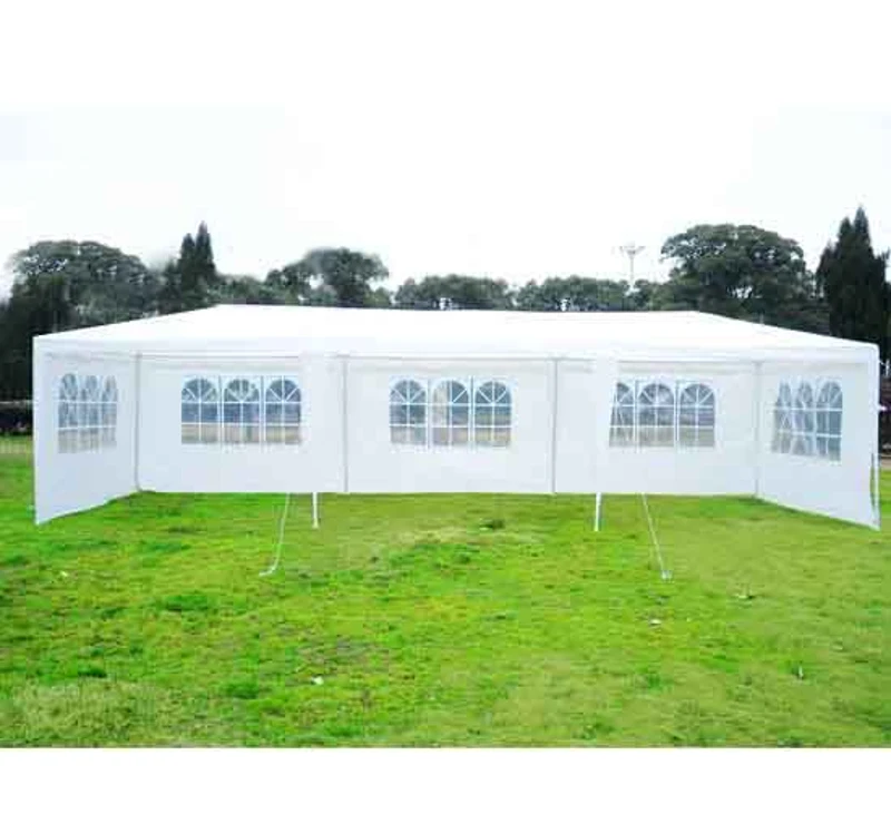 Tente de reception pavillon chapiteau barnum tonnelle 3x9m cotes demontables neuf 88w