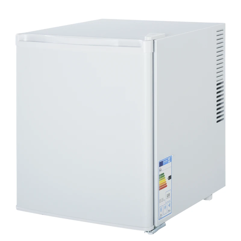 HOMCOM Mini réfrigérateur silencieux capacité 50L dim. 43L x 48l x H51 cm blanc