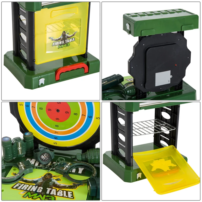 Jeu de tir militaire + accessoires pour enfants