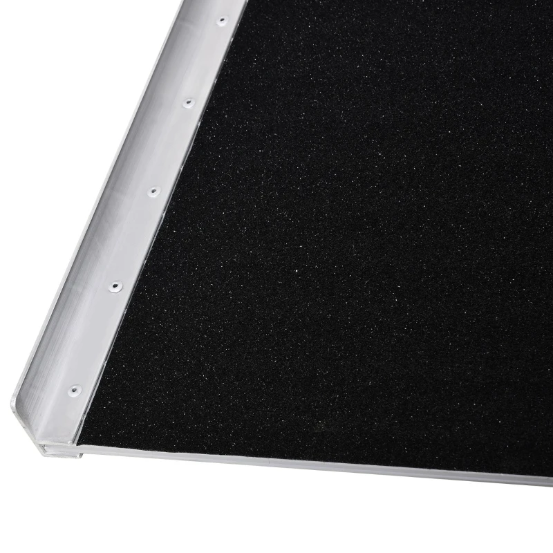 Rampe de fauteuil roulant pliable charge max. 270 Kg alu. Noir