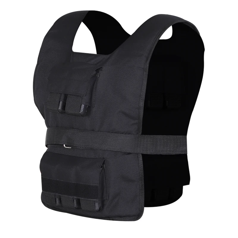 HomCom Weight Vest 20KG Easily Adjustable Gym Training for Strength and Crossfit