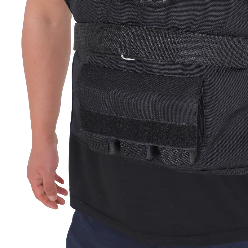 HomCom Weight Vest 15KG Easily Adjustable Gym Training for Strength and Crossfit