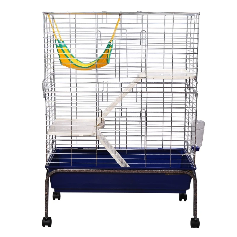 Pawhut Animal Hutch, 80Lx108Hx48W (cm)