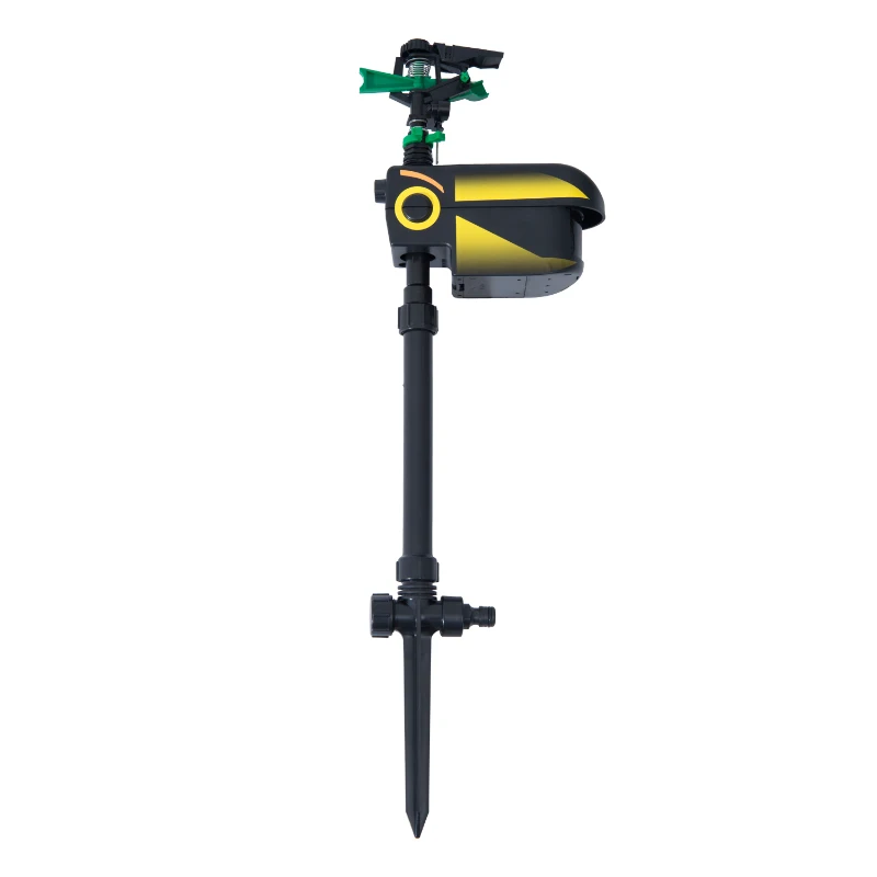 PawHut Jet Spray-Sprinkler Sensor Animal Repeller Motion Activated Scarecrow Adjustable