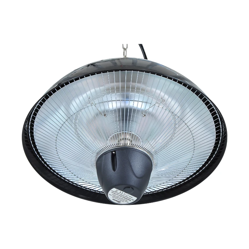 Outsunny Ceiling Mounted Electric  Patio Heater-Black