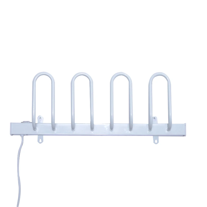 HOMCOM Electric Shoes Dryer, Wall-Mounted-White