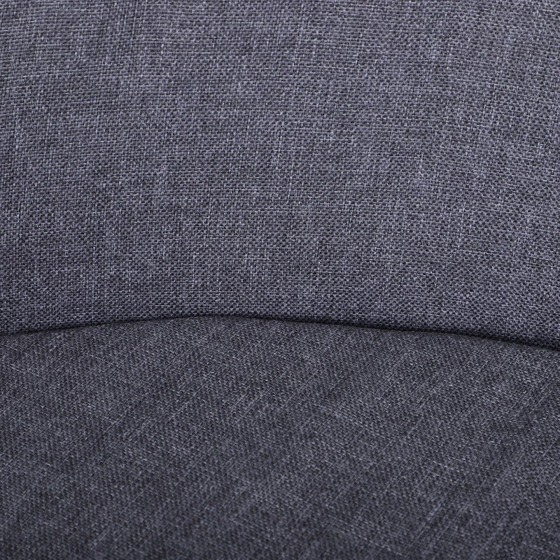 PawHut Wooden Frame Sponge Extendable Pet Dogs Sofa Bed Grey