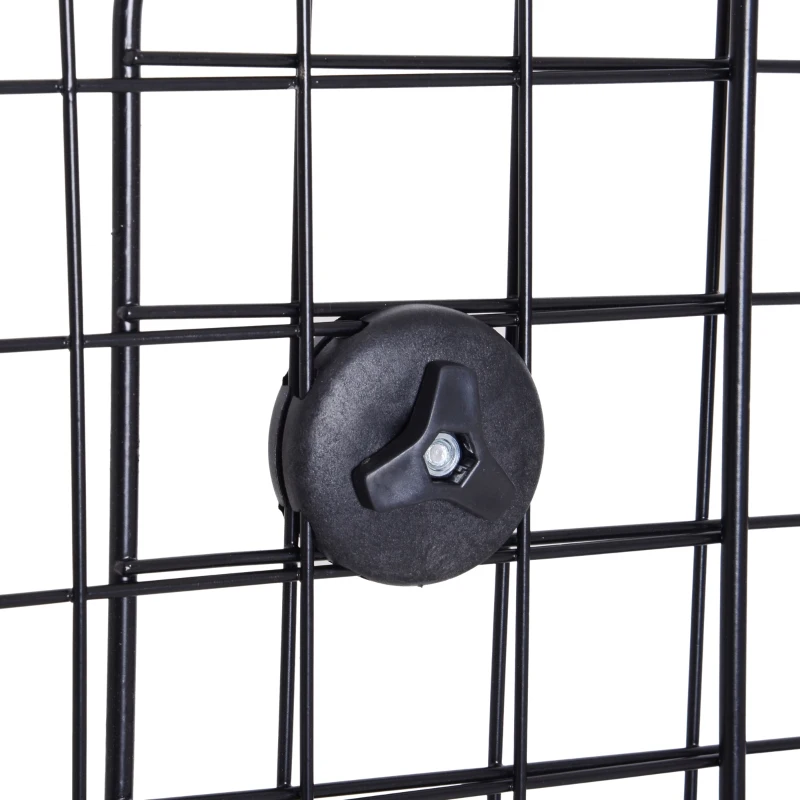 PawHut Heavy Duty Pet Dog Guard Wire Mesh Car Barrier Adjustable  Auto SUVs Vehicle Fence Safety Grill Black