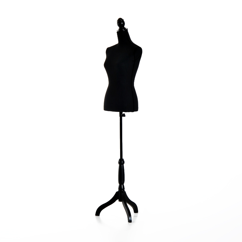 HOMCOM Female Mannequin Torso-Black