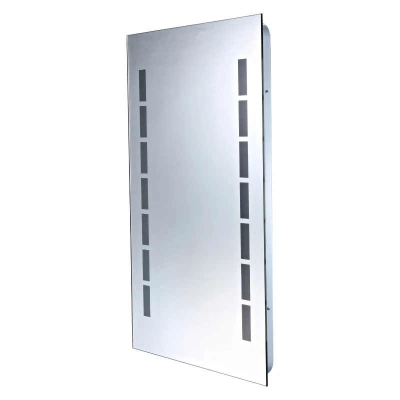 HOMCOM LED Illuminated Bathroom Infrared Sensor Mirror Dustproof Light 60×80x4CM New