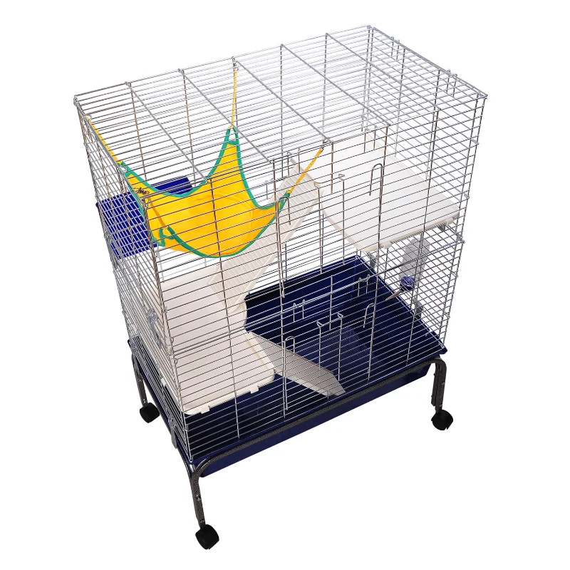 Pawhut Animal Hutch, 80Lx108Hx48W (cm)