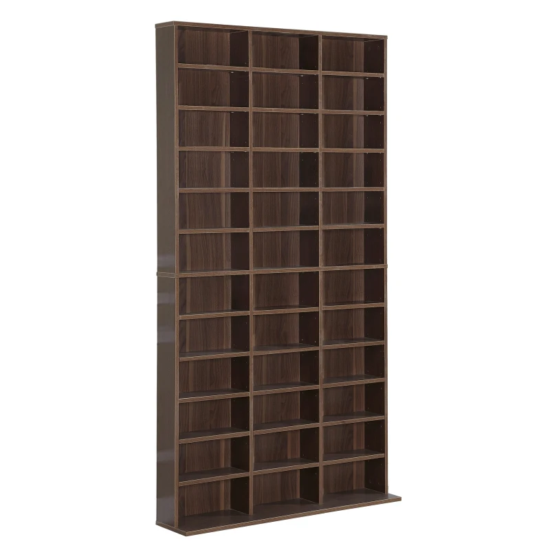 HOMCOM 33 Adjustable Compartment Storage Unit - Brown