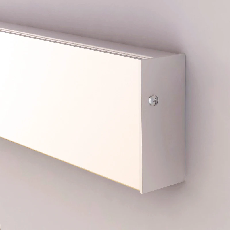 HOMCOM Sliding Door Hardware Track Kit, Tempered Glass Door