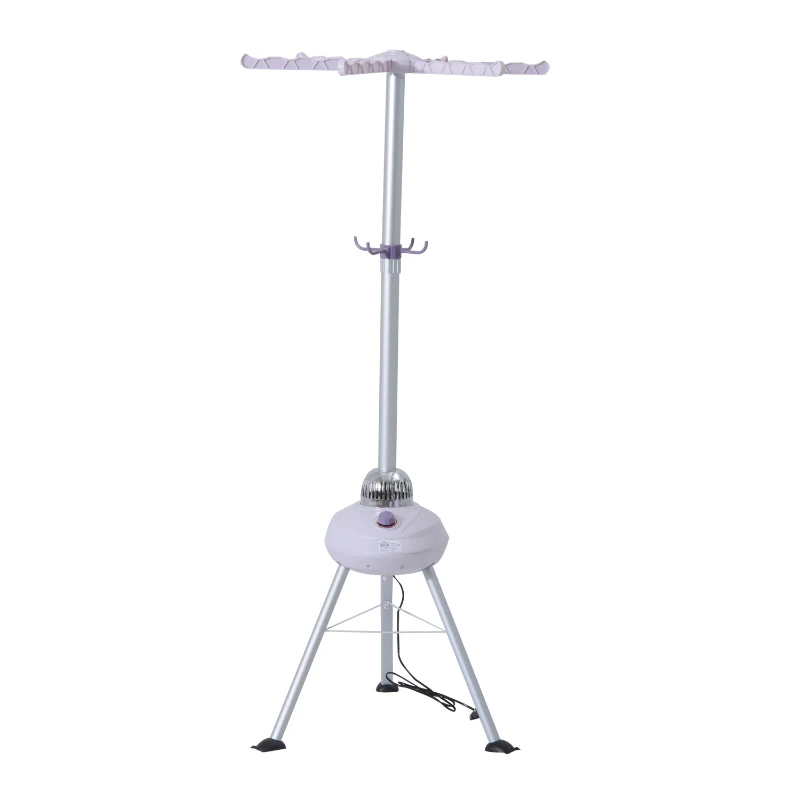 HOMCOM Portable Hot Air Electric Clothes Dryer, 900W-White