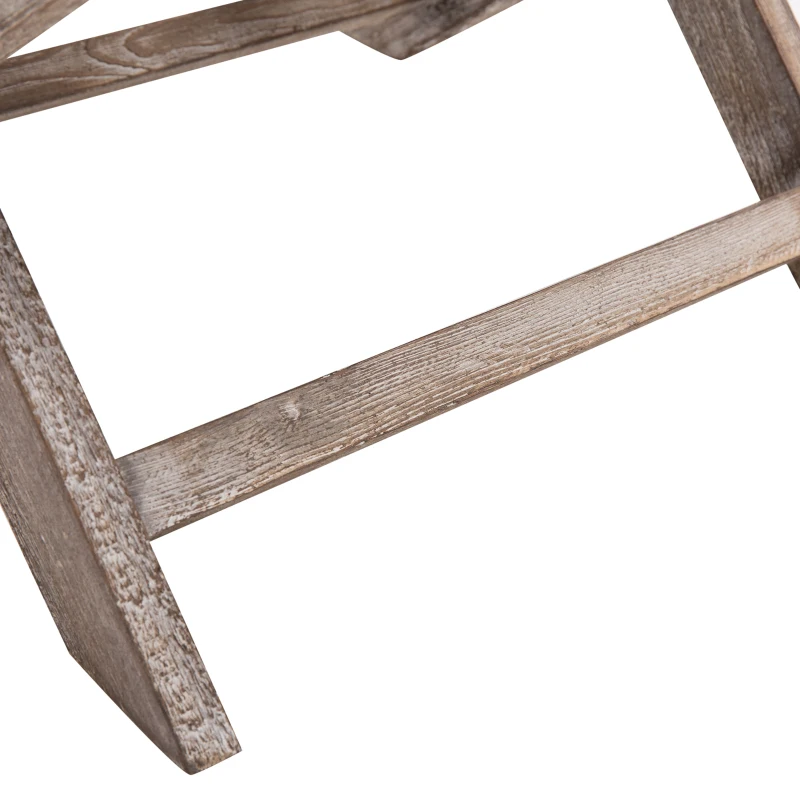 HOMCOM Footstool Ottoman Vintage Footstool W/Padded Seat, Velvet, 49.5Lx45Wx41H cm-Blue