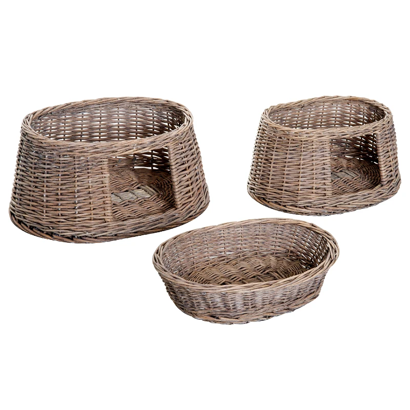 Pawhut 3-Tier Cat Cave Indoor Play House