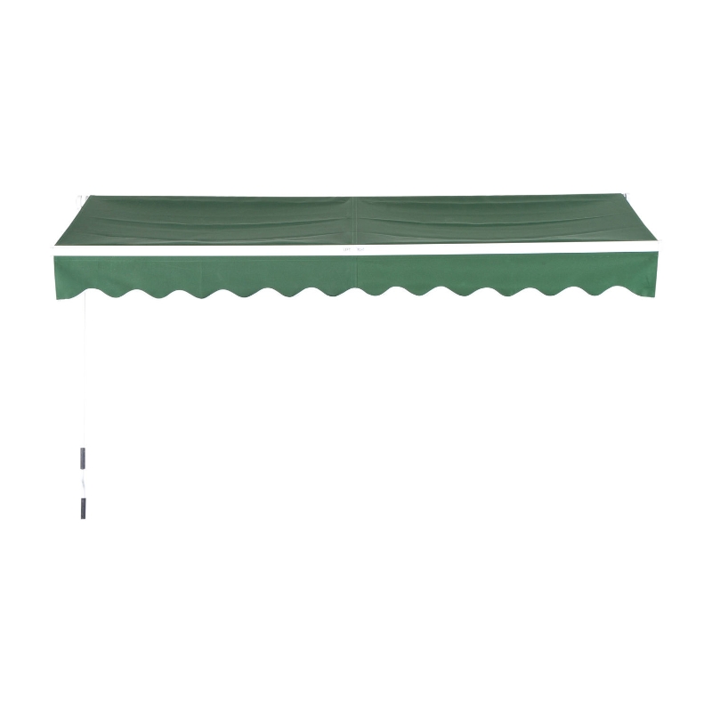Outsunny Awning Canopy Shelter-Green