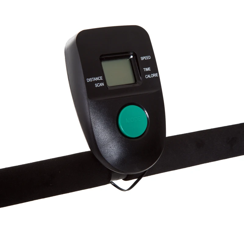 HOMCOM Foldable Treadmill W/LCD Screen-Black