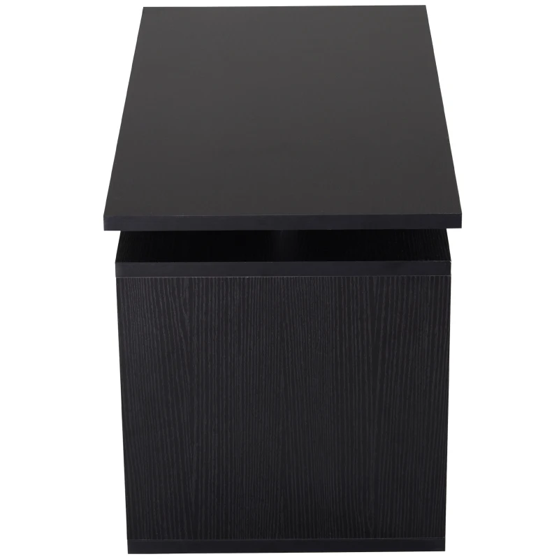 HOMCOM 77L x 40W x 44H cm Side Table-Black