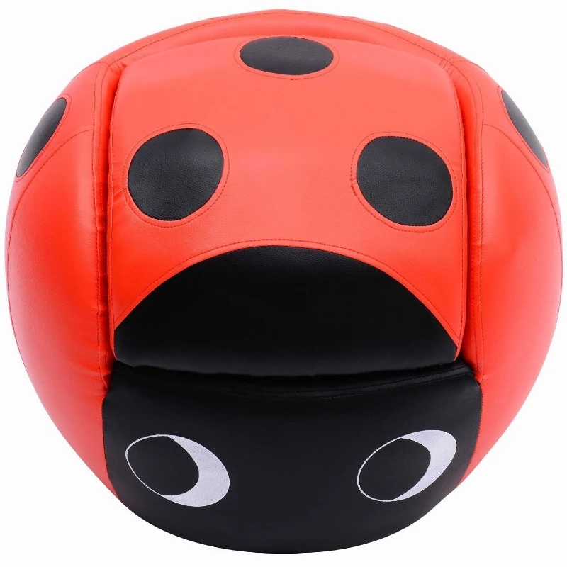 HOMCOM Children Ladybug Chair Set