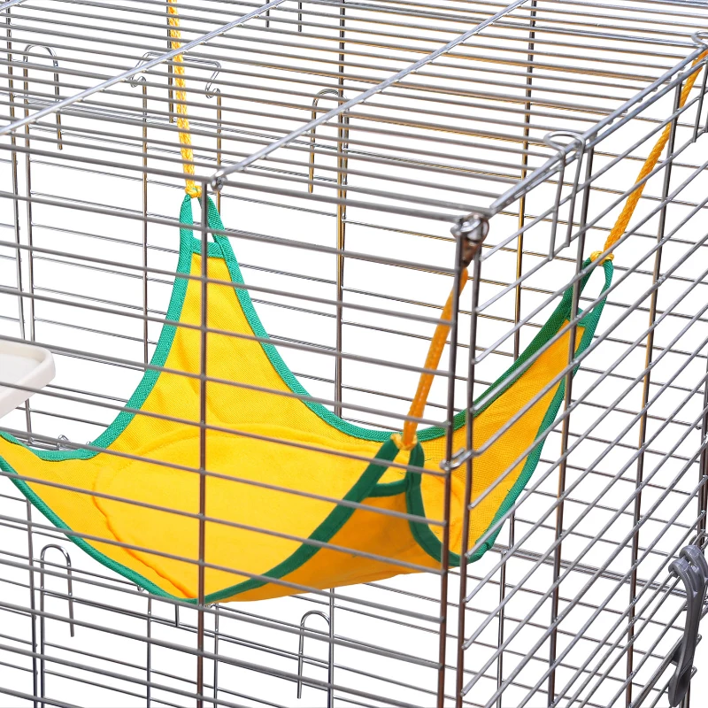 Pawhut Animal Hutch, 80Lx108Hx48W (cm)